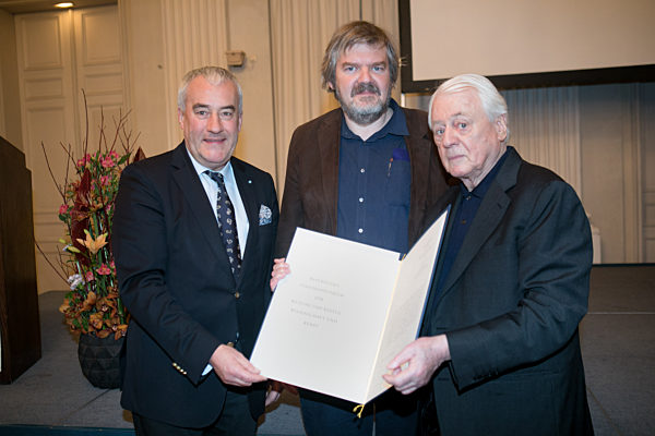 Alexander Kluge erhält Jean-Paul-Preis in München, 2017