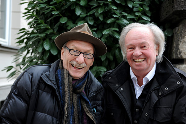 Franz Xaver Kroetz und Franz Xaver Bogner in München, 2017