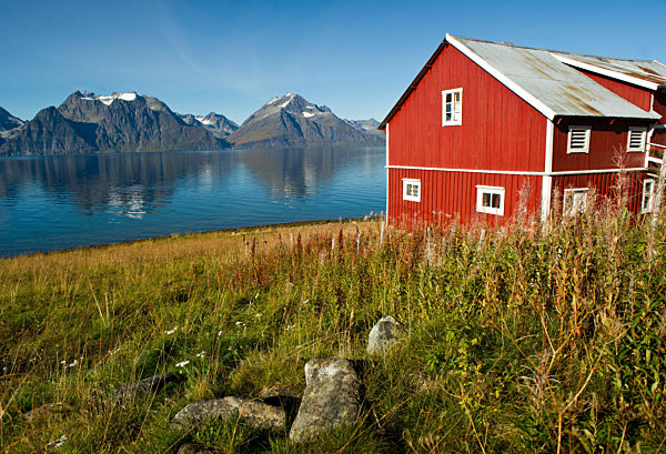 Norwegen - Herbst am Fjord