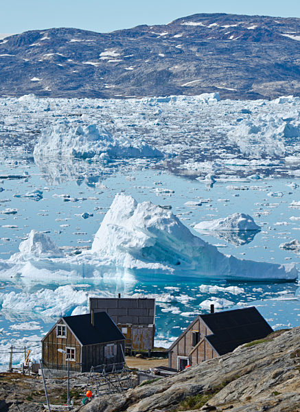 Jägersiedlung Tiniteqilaaq in Ostgrönland
