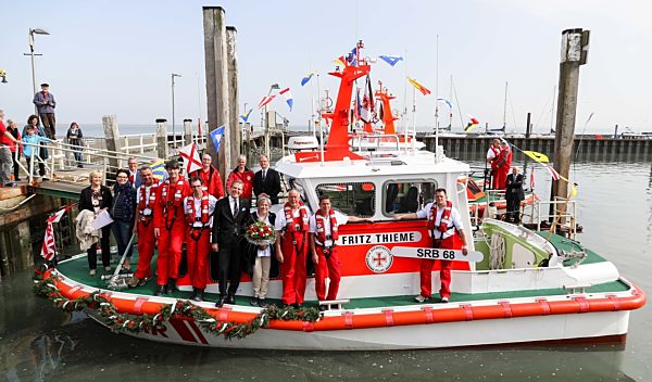 Taufe Seenotrettungsboot für Wangerooge