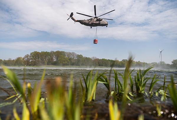 Moorbrand bei Vechta
