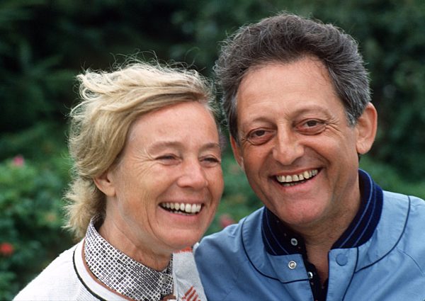 Hans Rosenthal mit seiner Frau Edeltraud
