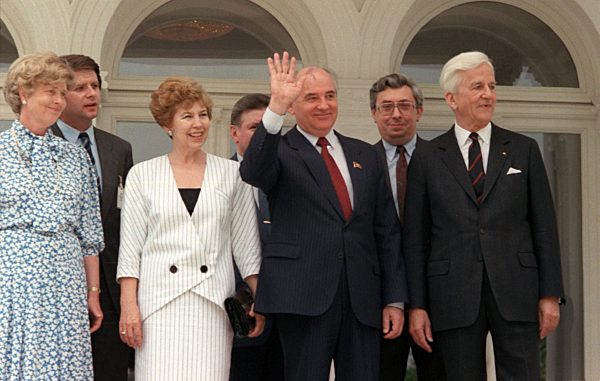 Mikhail Gorbachev in Germany 1989