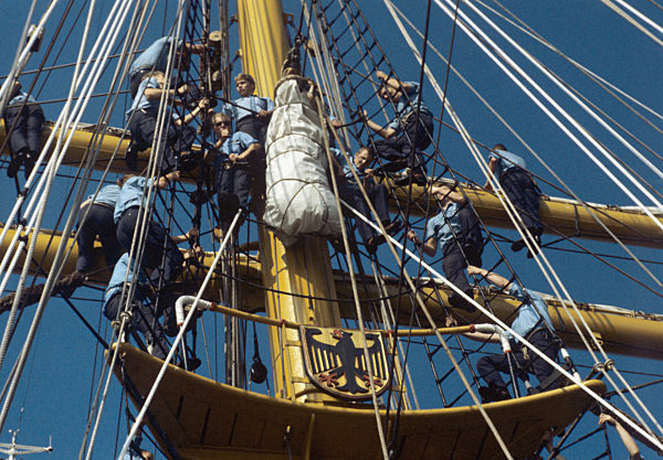 Sail training ship Gorch Fock 1983