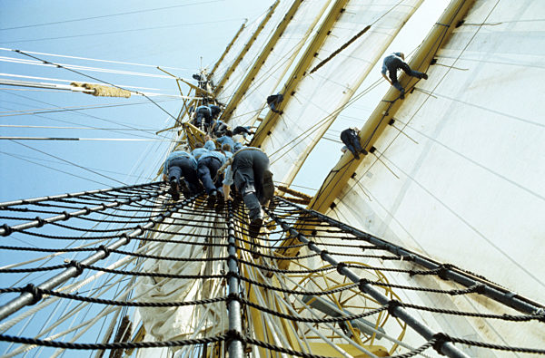Sail training ship Gorch Fock 1983