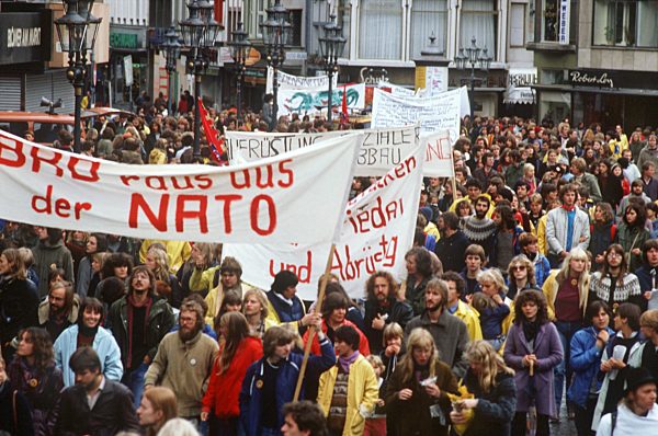 Friedens- und Abrüstungsdemonstration in Bonn 1981