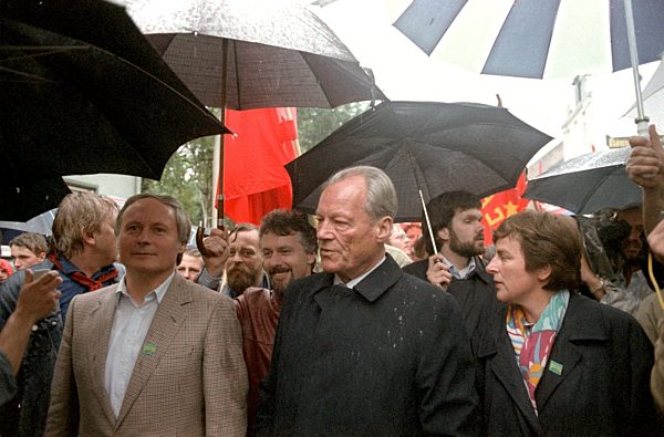 Friedensdemo im Bonner Schloßgarten