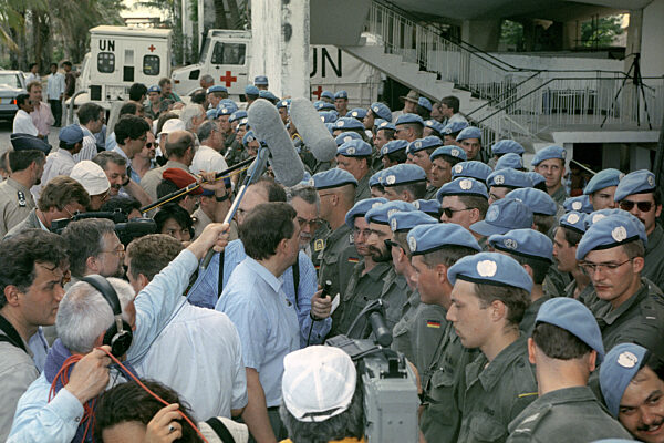 Erstmals deutsche Soldaten bei UN-Mission