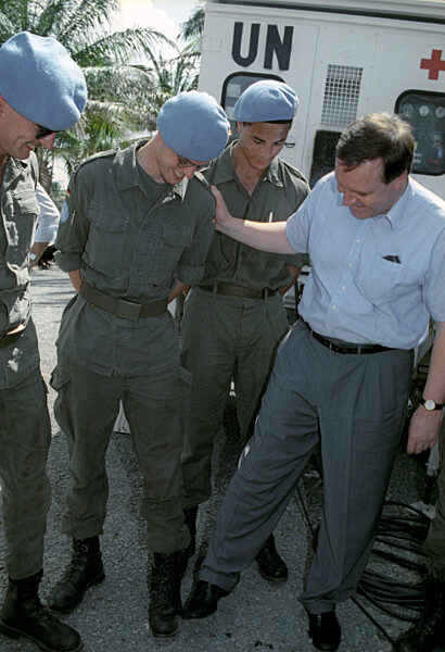 Erstmals deutsche Soldaten bei UN-Mission