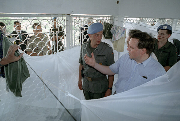 Erstmals deutsche Soldaten bei UN-Mission