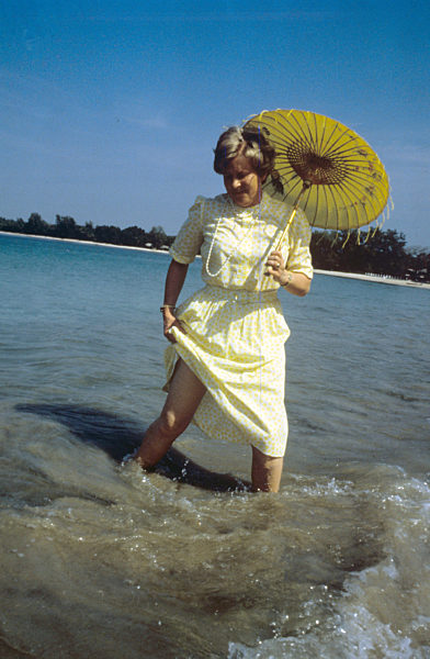 Federal President von Weizsäcker in Birma 1986