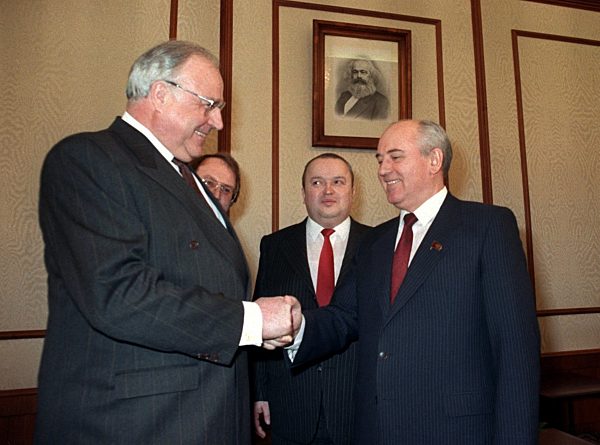 Bundeskanzler Helmut Kohl in Moskau - 1990