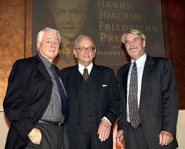 Verleihung des Hanns-Joachim-Friedrichs-Preises
