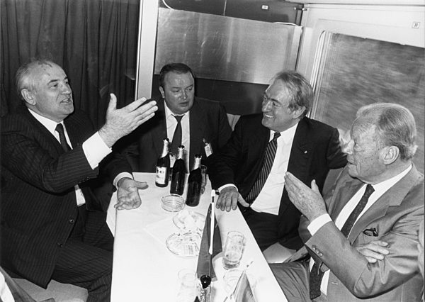 Mikhail Gorbachev in Germany - 1989