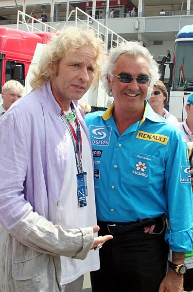 Formel 1 2005 - GP Europa - Briatore und Gottschalk