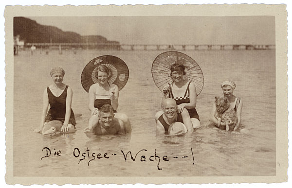 Spaß an der Ostsee um 1920