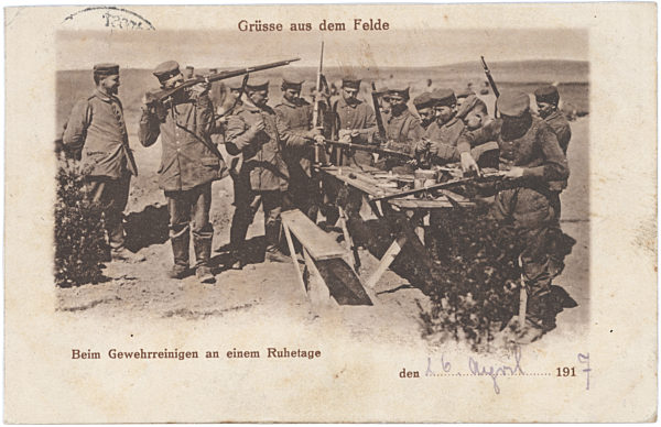 I. WK - Feldpostkarte