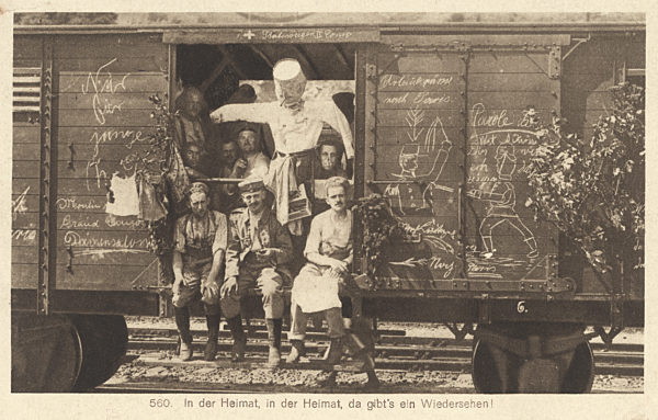 I. WK - Truppentransport 1916