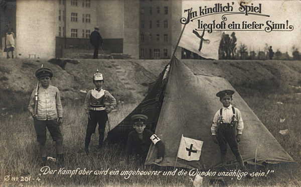 I. WK - Kinder spielen Krieg