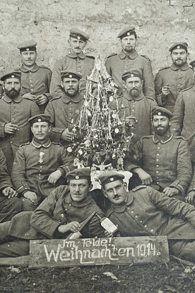 I. WK - Weihnachten 1914 Im Felde