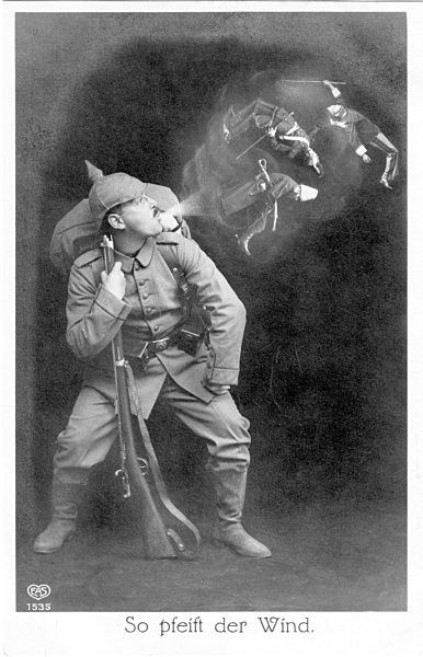 I. WK - Postkarte - Deutsche Propaganda