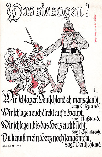 I WK - Kriegspostkarte