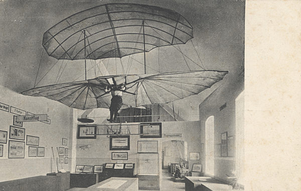 Otto Lilienthal - Flugzeugpionier - historisch