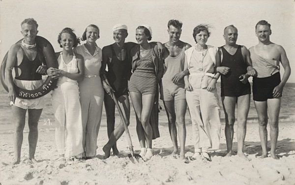 Weimarer Republik - Strandurlaub um 1930
