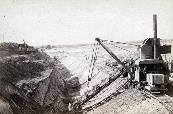 Nord-Ostsee-Kanal - Kiel Canal im Bau