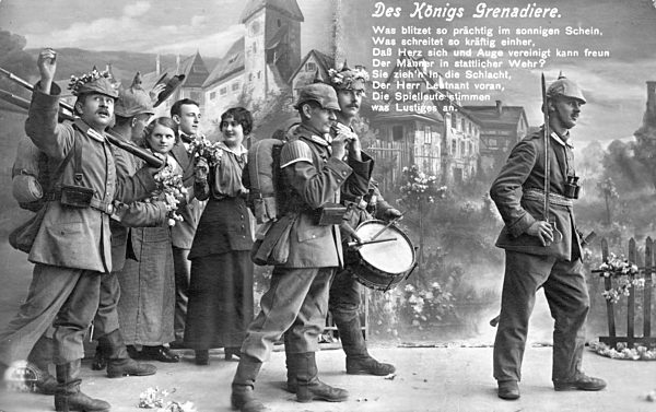 I. WK - Deutsche Soldaten 1915