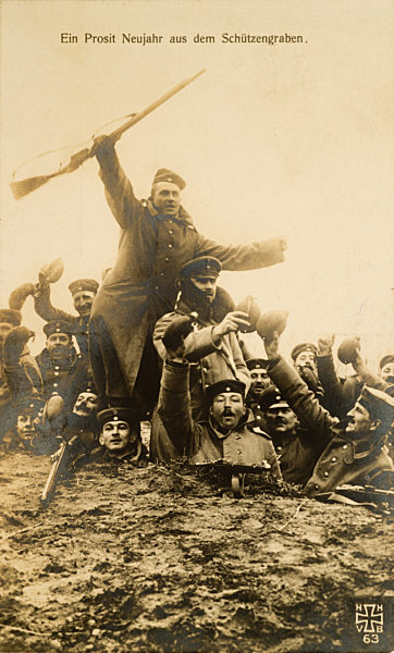 I. WK - Soldaten Schützengraben Weltkrieg