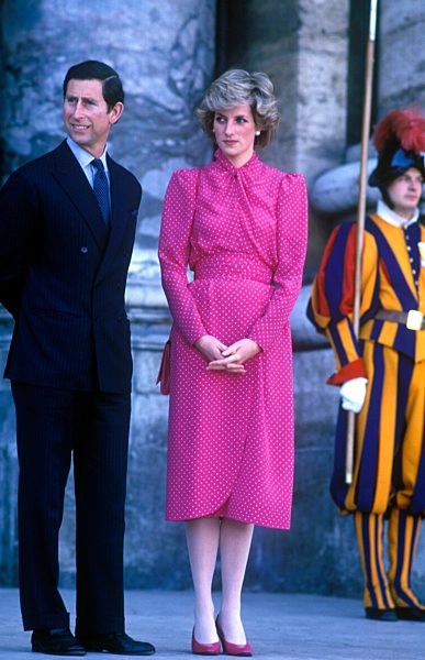 Charles and Diana in Italy