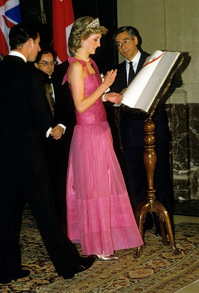 Charles and Diana in Italy