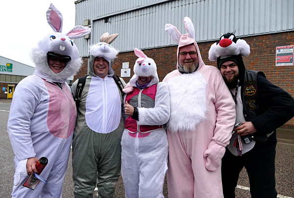 Motorcycle Egg Run, Reading, Berkshire, UK - 30 Mar 2018