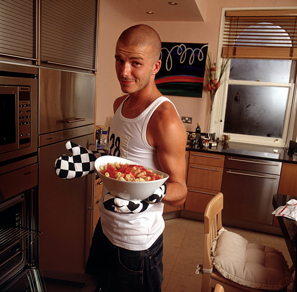 David Beckham - Fotoshooting Zuhause in England