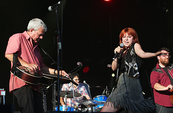 Artists including Kris Kristofferson, Ashley Campbell, Jessie Buckley and Josh Okeefe perform at Kenwood House in London