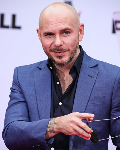 Pitbull Hand And Footprint Ceremony