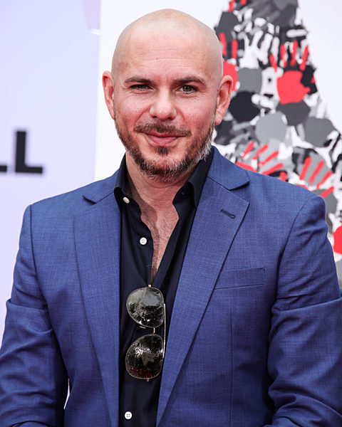 Pitbull Hand And Footprint Ceremony