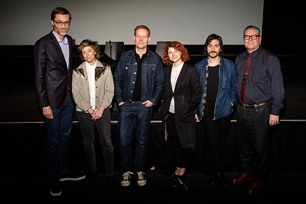Guests, Stephen Merchant, Nicole Taylor, Max Richter, Jessie Buckley, Mark Kermode prior to Mark Kermode in 3D at the BFI Southbank on Monday, Feb. 25, 2019