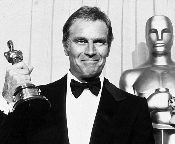 Hollywood, 1959. Charlton Heston, who died April 05...
