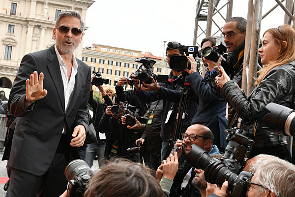 Photocall of film tv Catch-22 Rome Italy