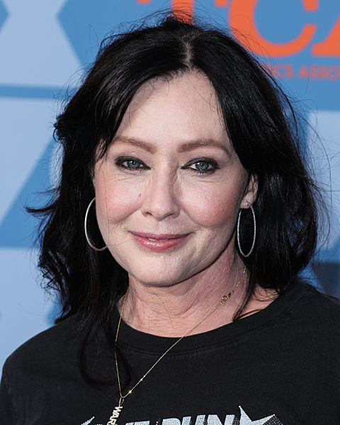 Actress Shannen Doherty arrives at the FOX Summer TCA 2019 All-Star Party held at Fox Studios on August 7, 2019 in Los Angeles, California, United States.