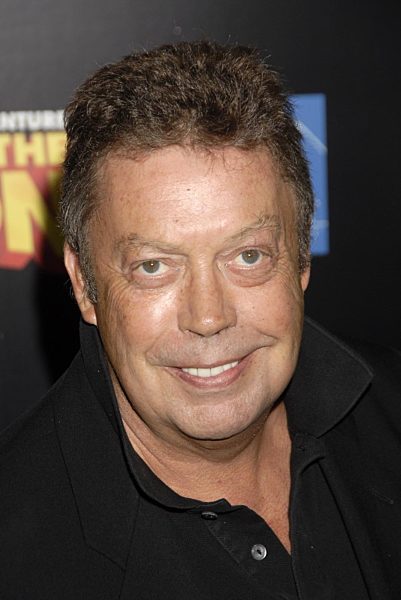 Actor Tim Curry arrives at the Los Angeles premiere of the film "Fly Me To...