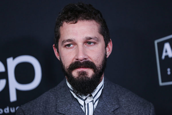 Actor Shia LaBeouf arrives at the 23rd Annual Hollywood Film Awards held at The Beverly Hilton Hotel on November 3, 2019 in Beverly Hills, Los Angeles, California, United States.