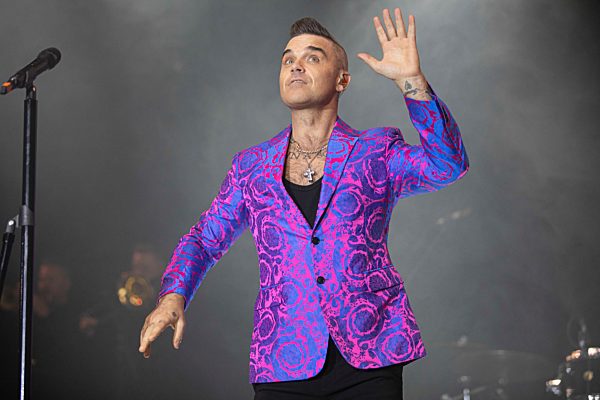 Robbie Williams performs at Hits Radio Live
