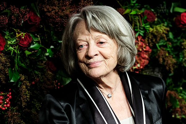 Dame Maggie Smith poses at the 65th Evening Standard Theatre Awards on Sunday 24 November 2019