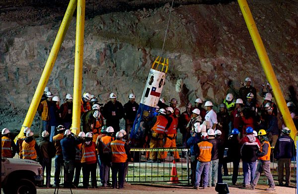 CHILE-MINE ACCIDENT-RESCUE