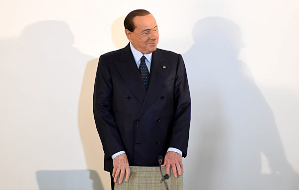 Silvio Berlusconi in the election campaign in Calabria, Italy 23 Jan 2020