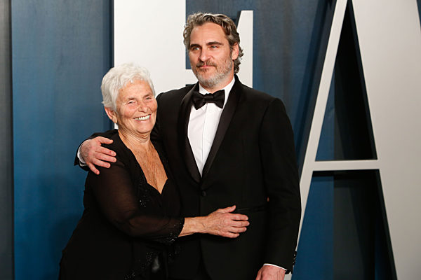 Arlyn Phoenix, Joaquin Phoenix attends the 2020 Vanity Fair Oscar Party Celebrating the 92nd Annual...